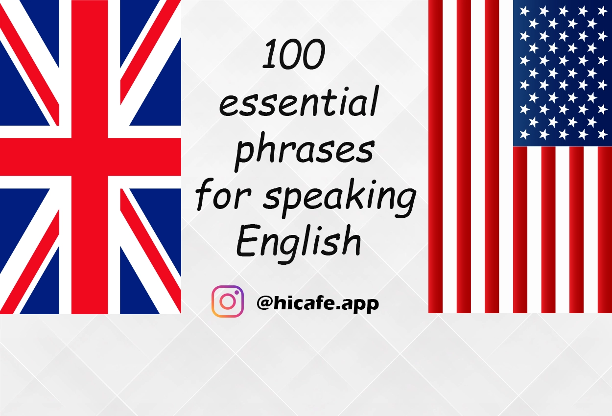 100 essential English phrases for beginners to Speak English