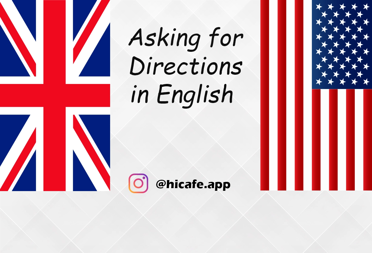 asking fr directions Englih lesson