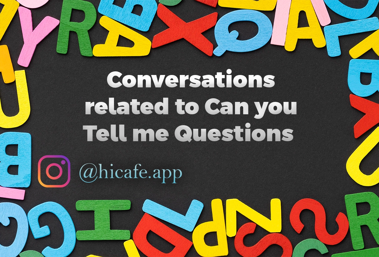 an You Tell me Questions for Discussion