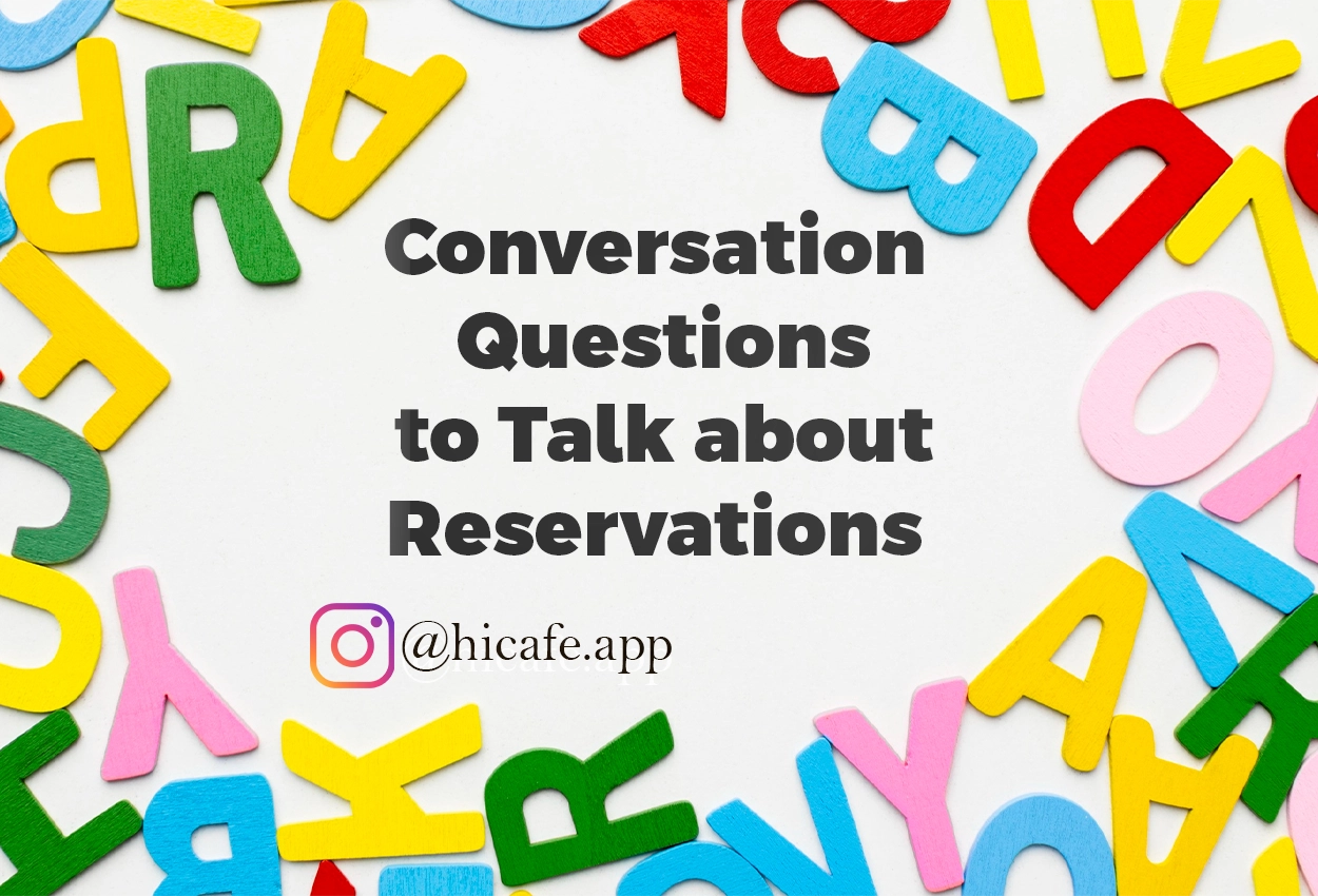 Conversation Questions for making Reservations in Hotel