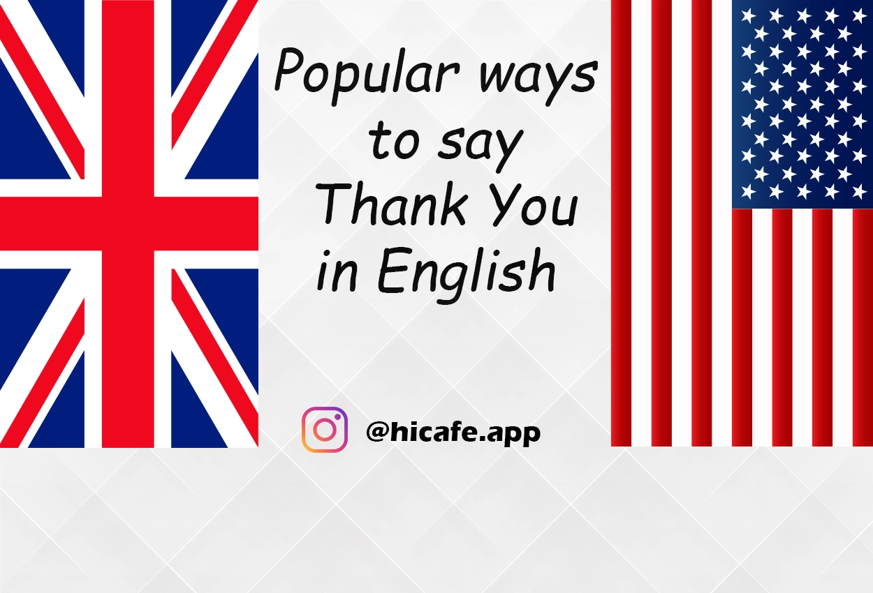 Best ways to thank in English