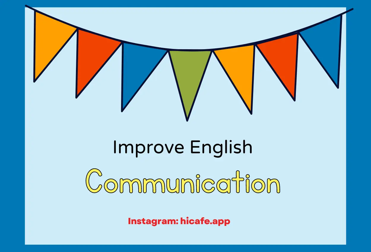 How to Improve English Communication