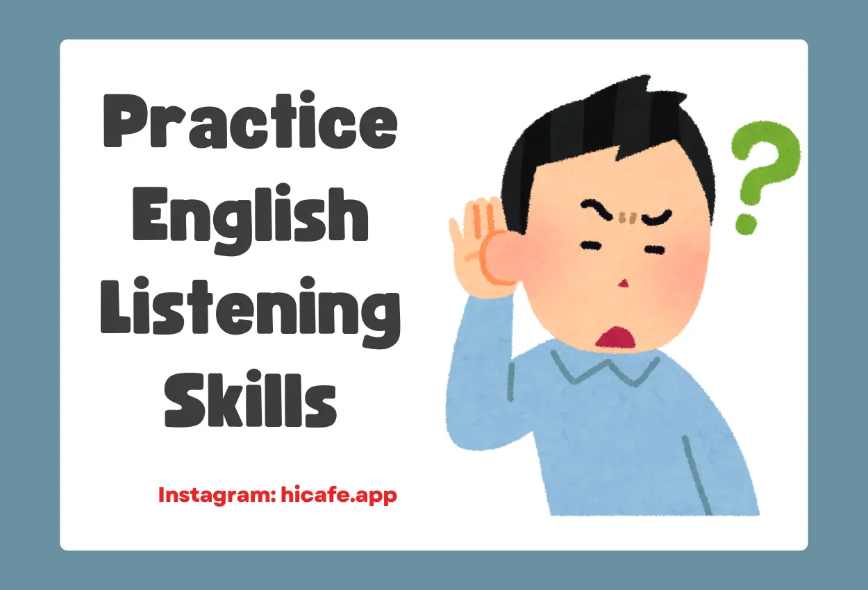 How to Improve English listening