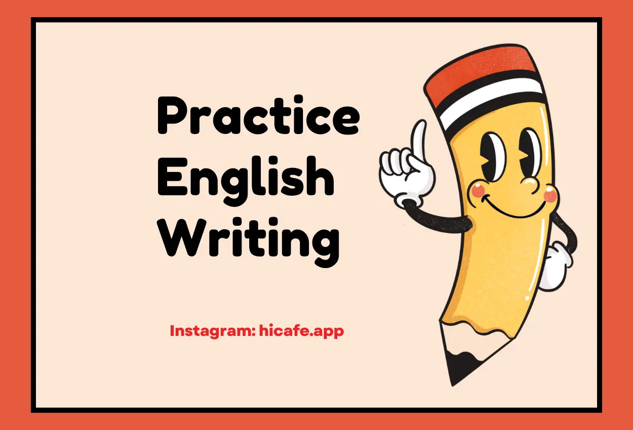 How to Improve English writing