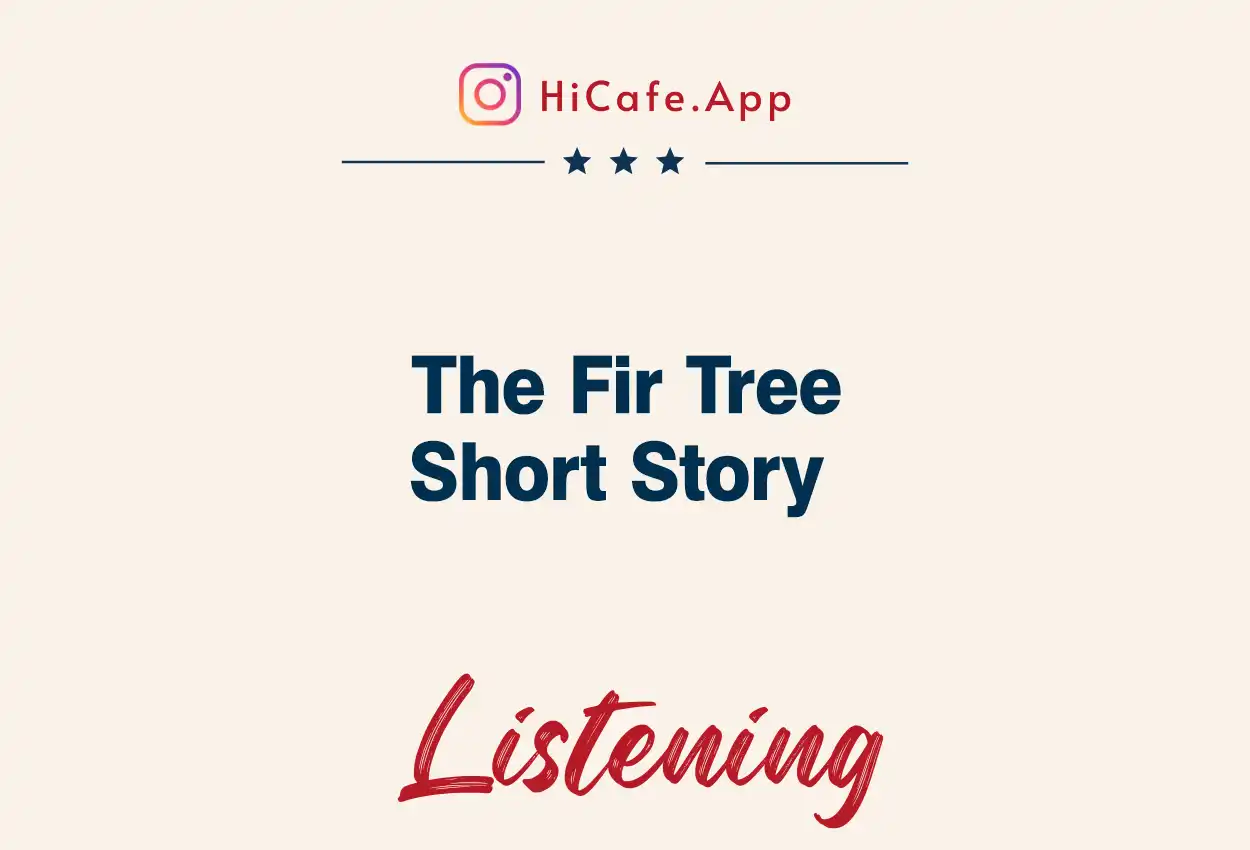 the fir tree short story for learning english