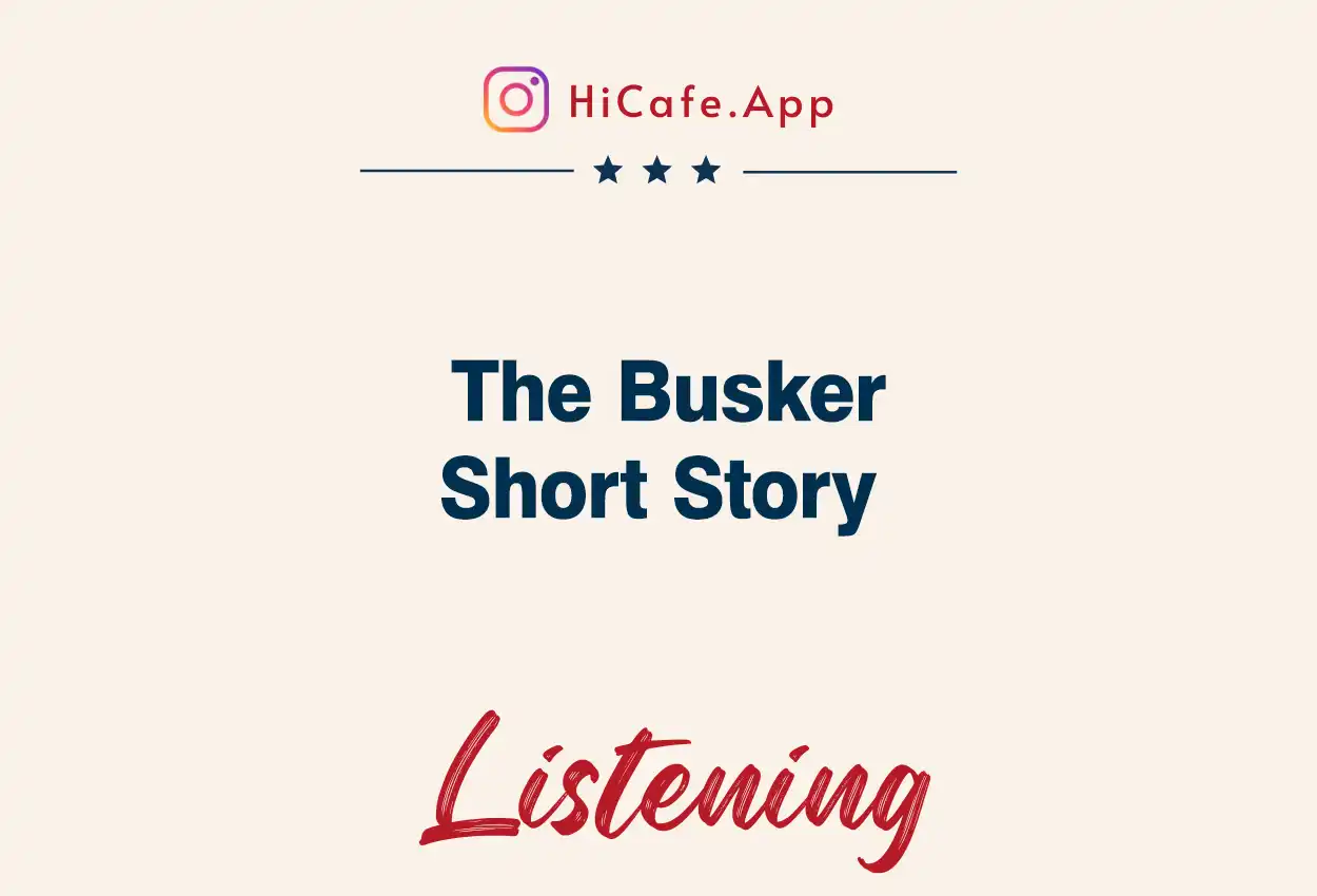 listen to busker short story