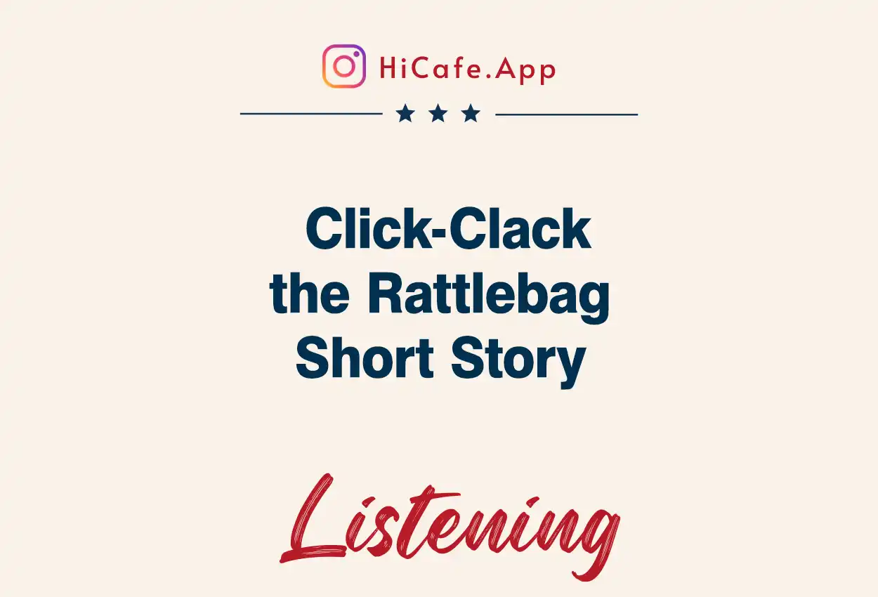 listen to click clack the rattlebag short story