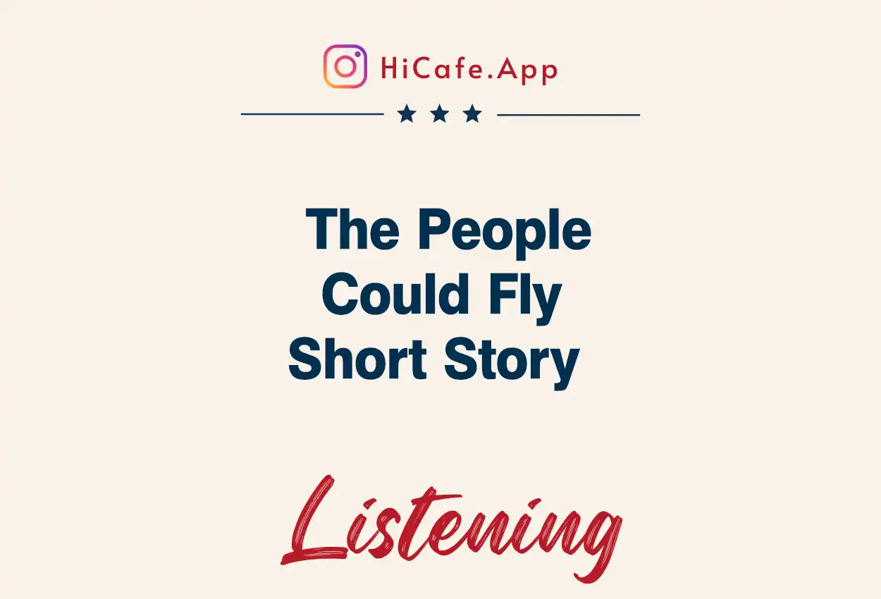 the people could fly short story for learning english