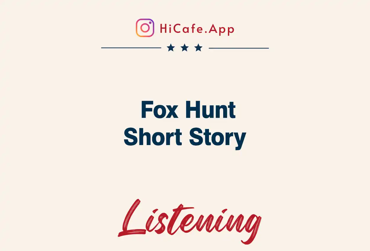 listen to fox hunt short story