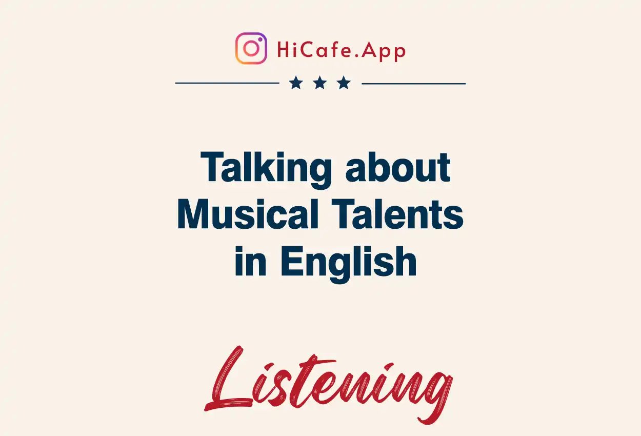 conversation about musical talent or students