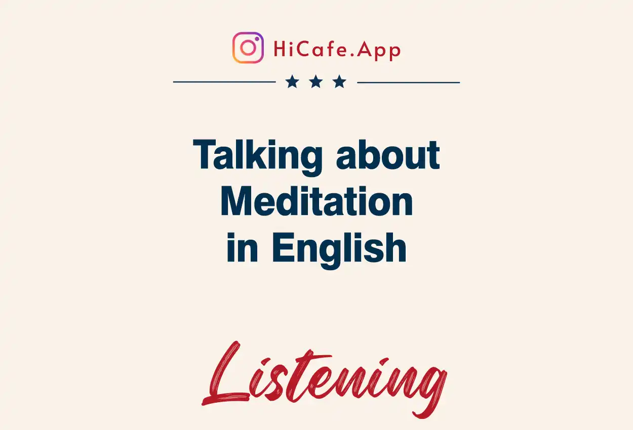 meditation dialogue examples