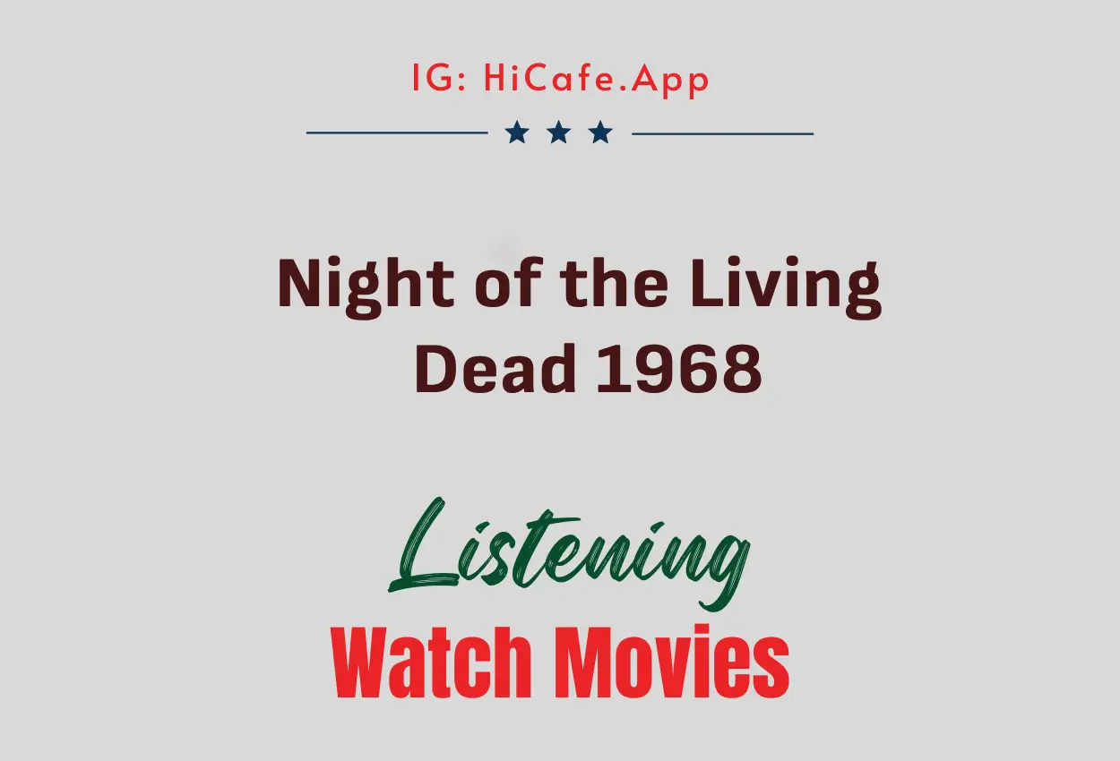 Night of the Living Dead 1968