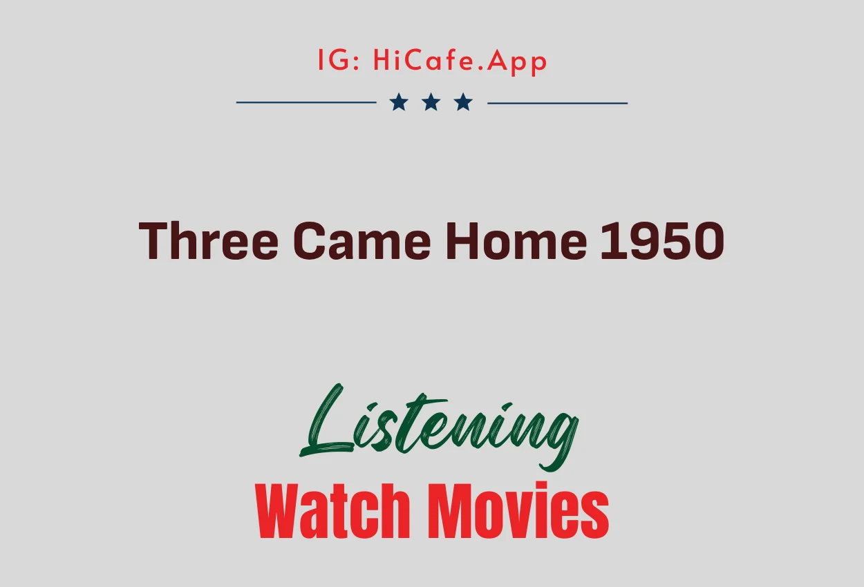 Three Came Home 1950