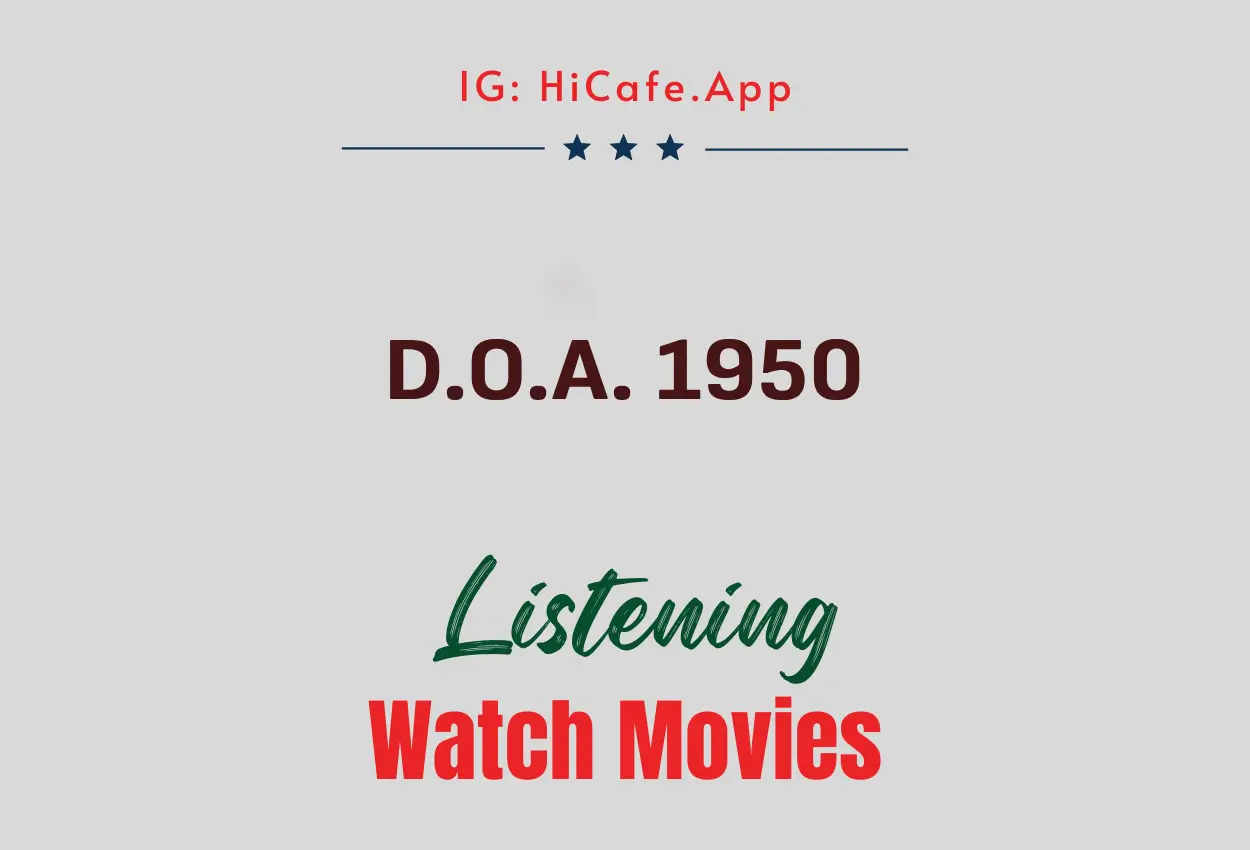 D.O.A. 1950