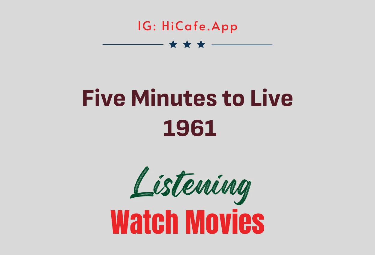 Five Minutes to Live 1961