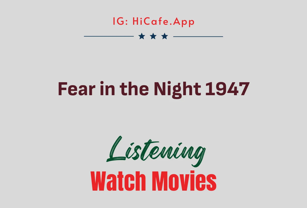 Fear in the Night 1947