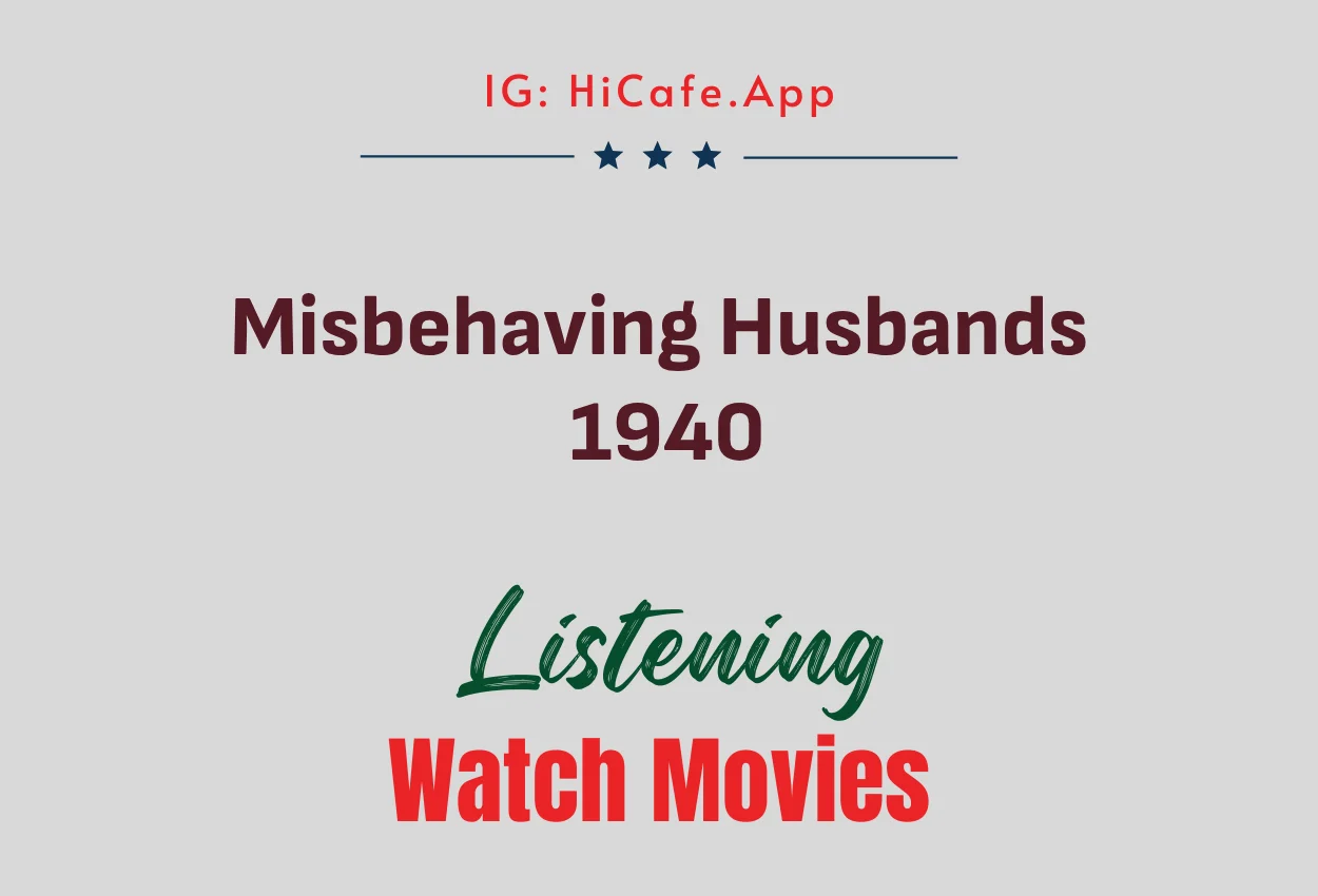 Misbehaving Husbands 1940
