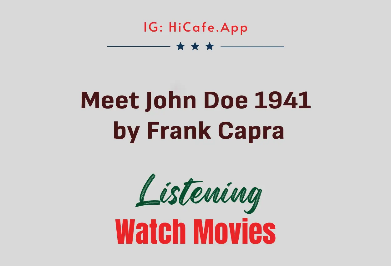 Meet John Doe 1941