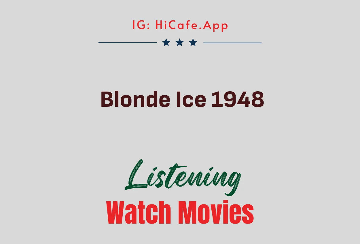 Blonde Ice 1948