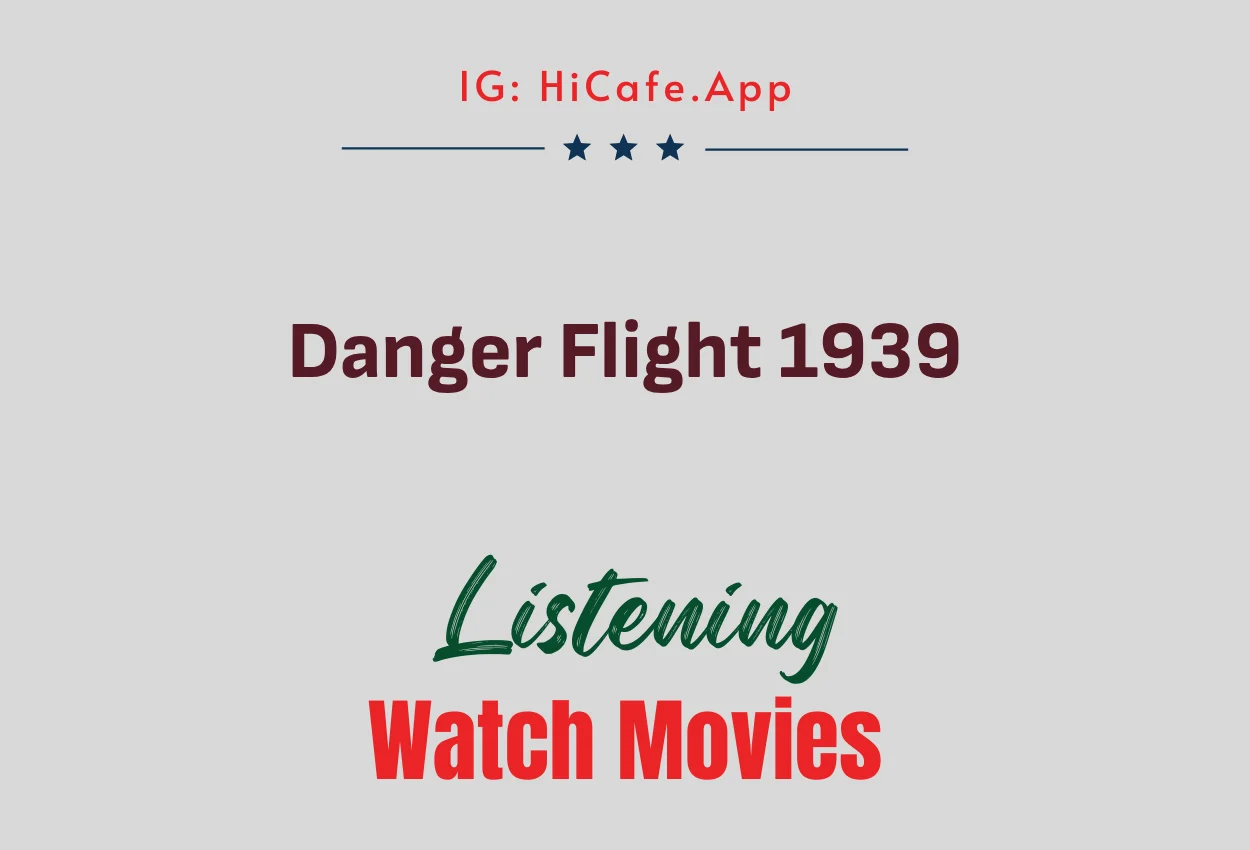 Danger Flight 1939