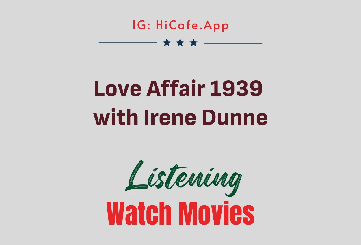 Love Affair 1939