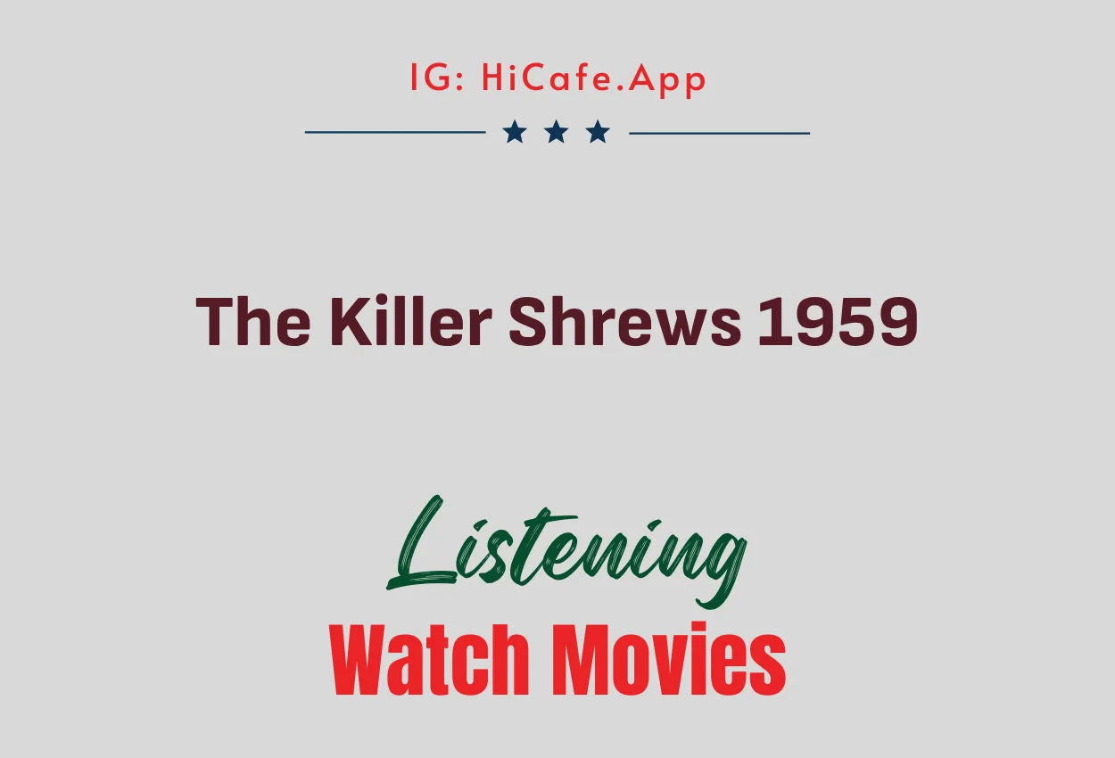 The Killer Shrews 1959