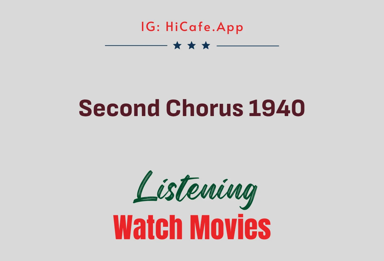 Second Chorus 1940