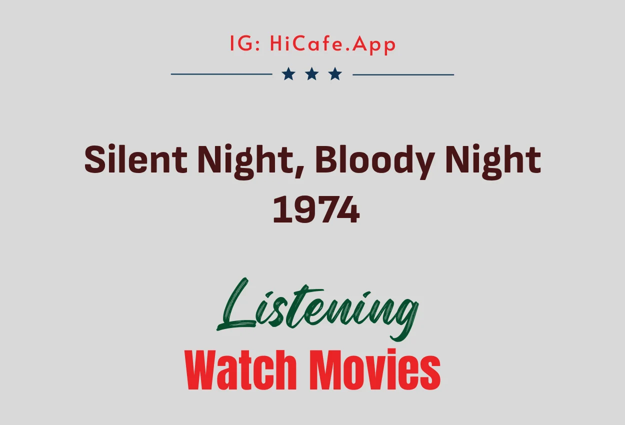 Silent Night, Bloody Night 1974