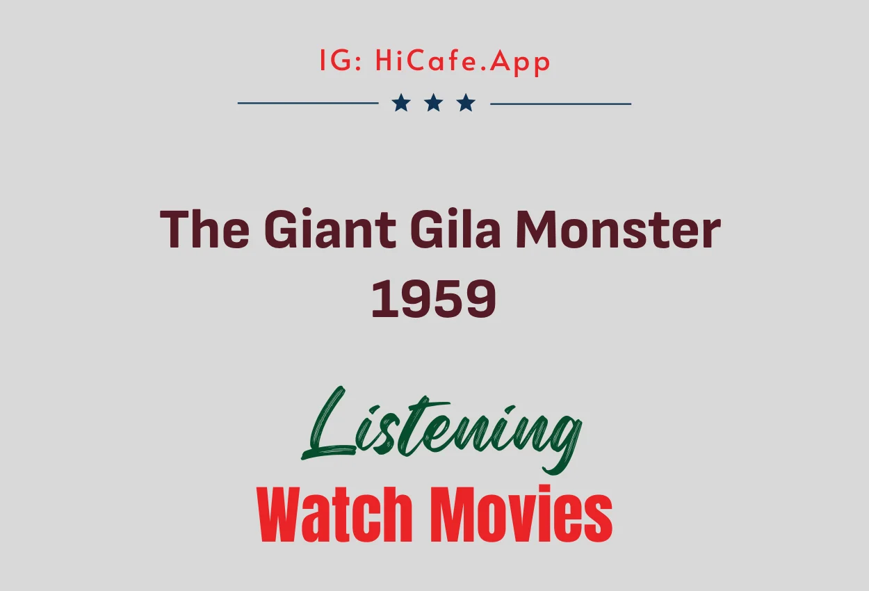 The Giant Gila Monster 1959
