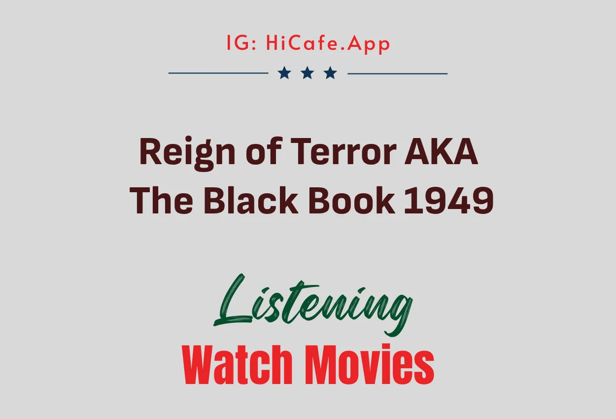 Reign of Terror 1949