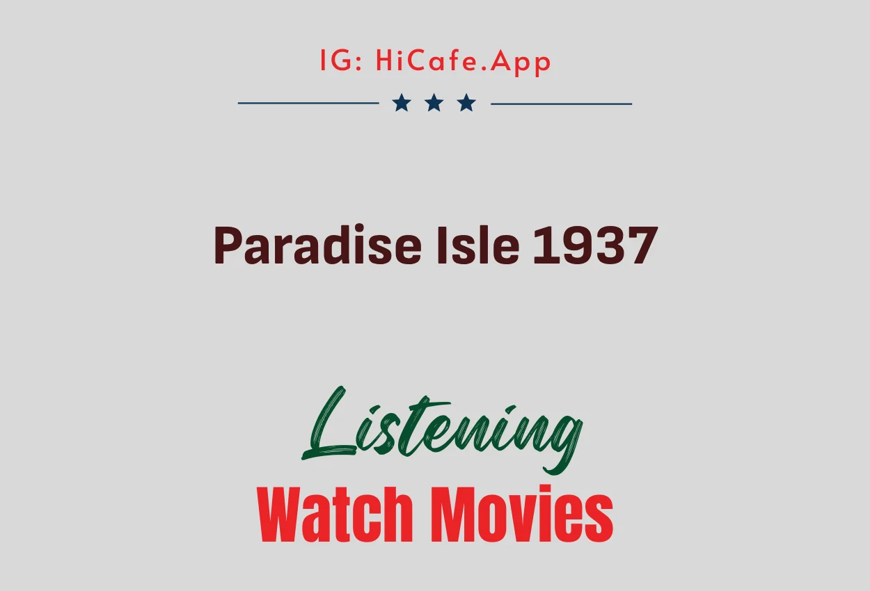 Paradise Isle 1937