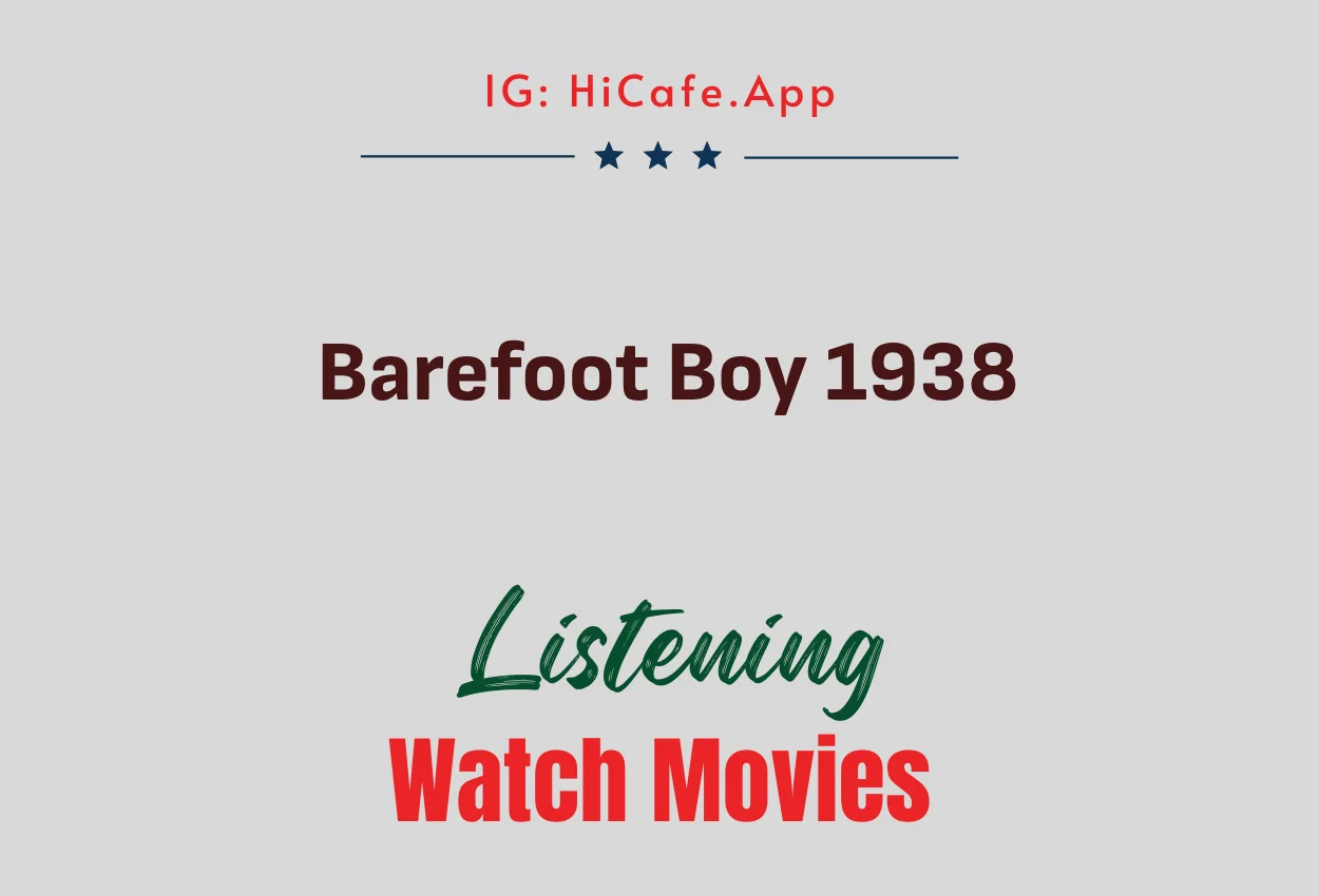 Barefoot Boy 1938
