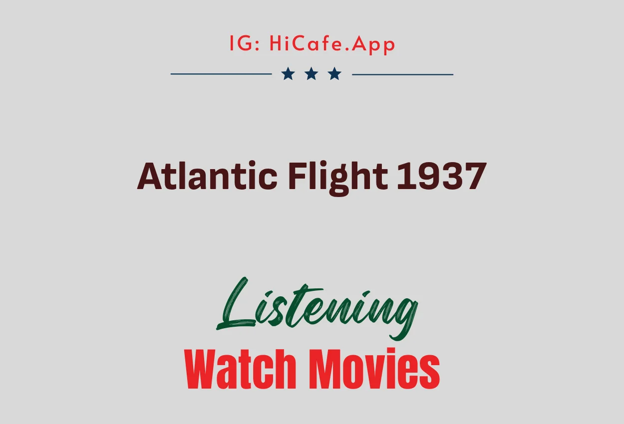 Atlantic Flight 1937