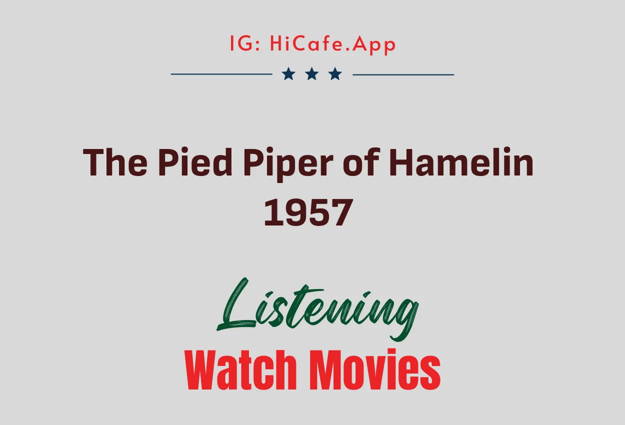 The Pied Piper of Hamelin 1957