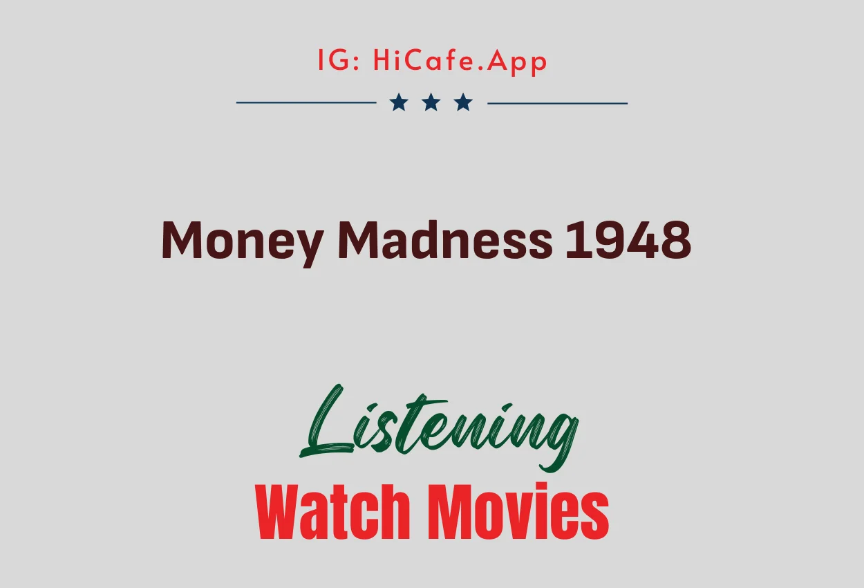 Money Madness 1948