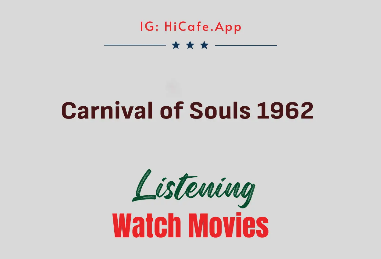 Carnival of Souls 1962