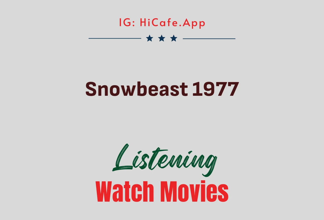 Snowbeast 1977