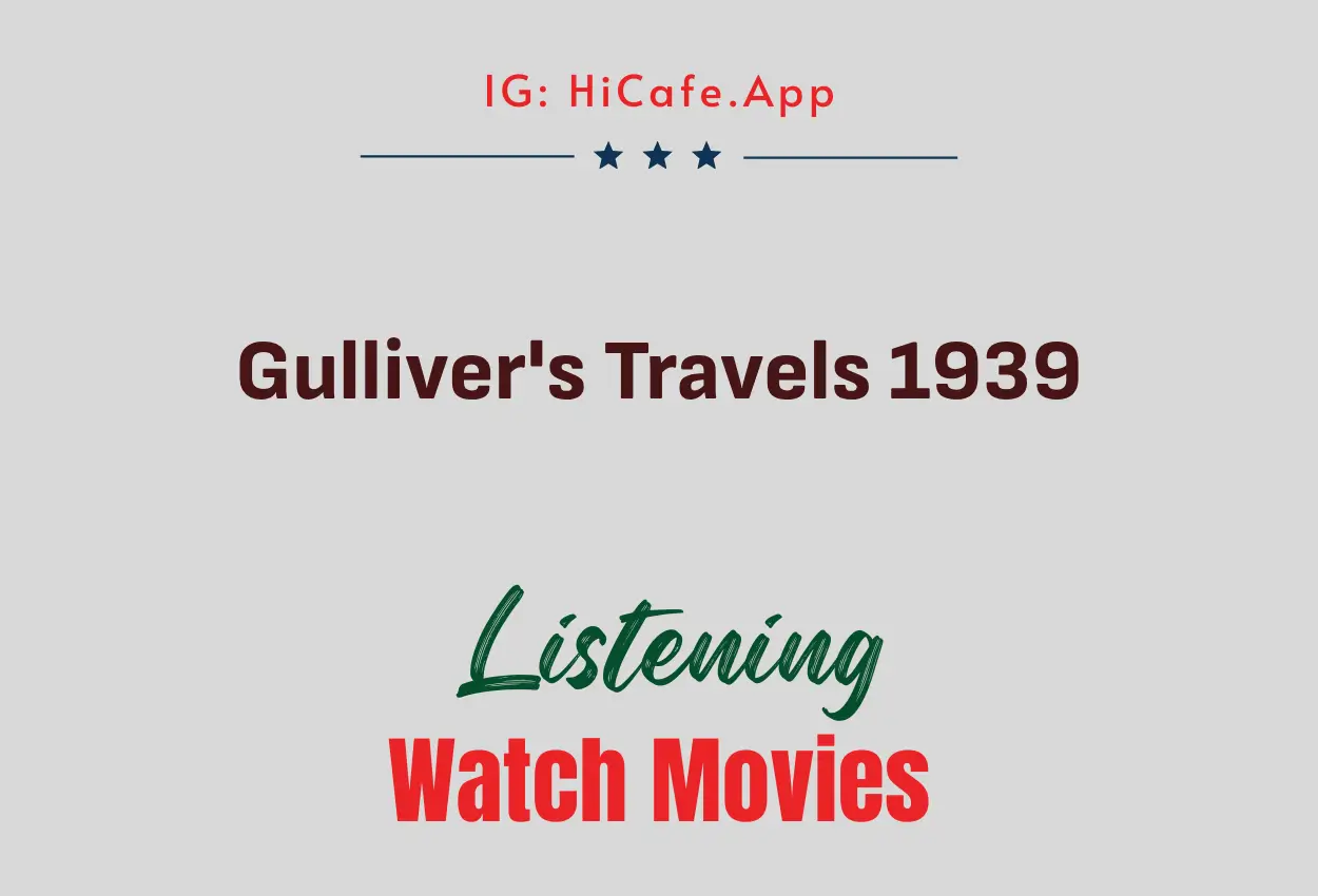 Gulliver's Travels 1939