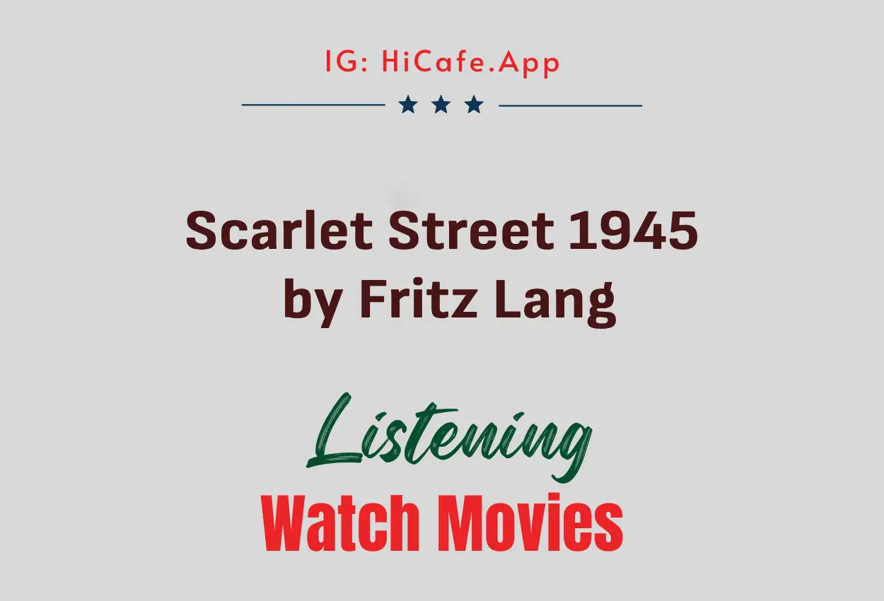 Scarlet Street 1945