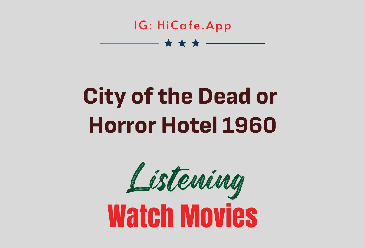 City of the Dead or Horror Hotel 1960