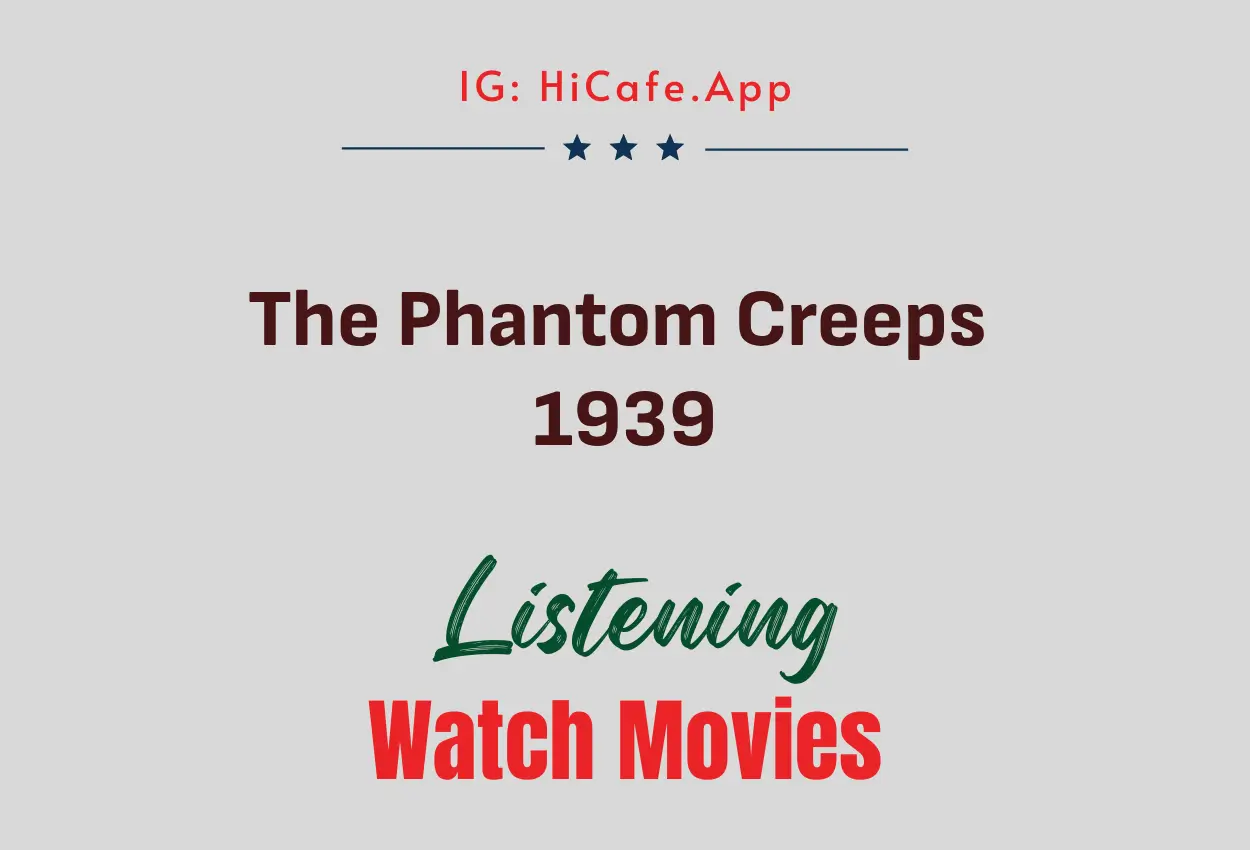 The Phantom Creeps 1939