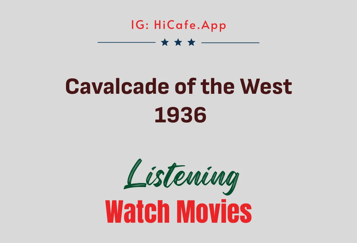 Cavalcade of the West 1936