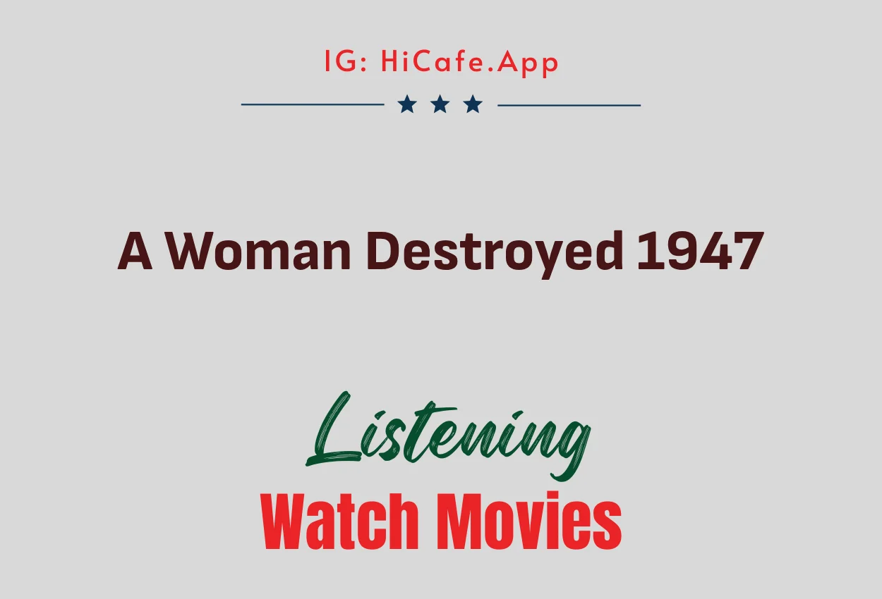 Smash-Up, the Story of a Woman 1947