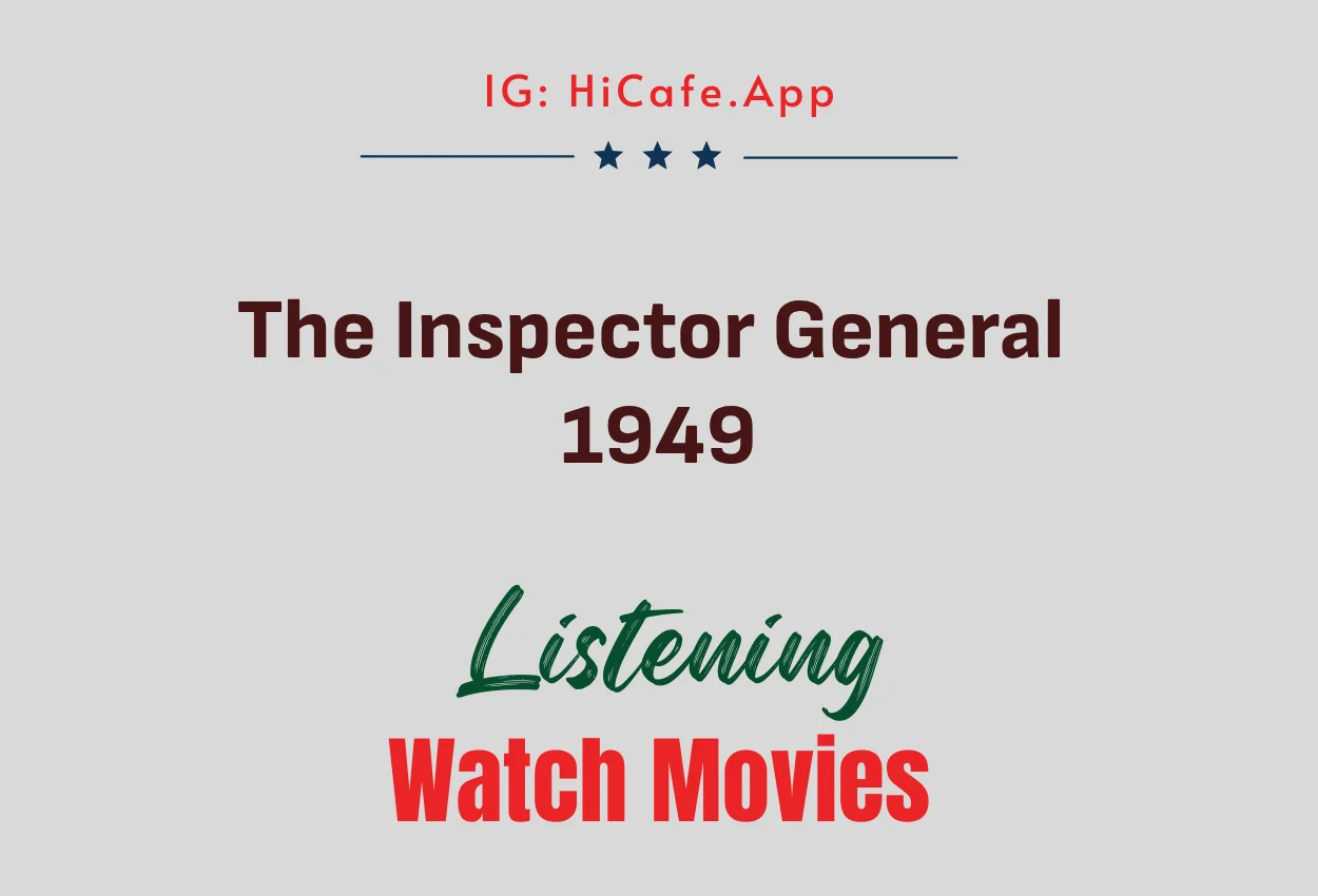The Inspector General 1949