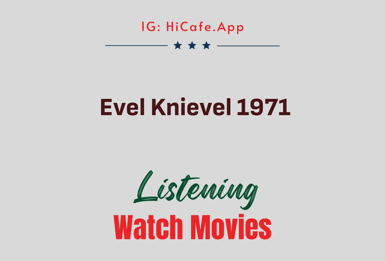 Evel Knievel 1971
