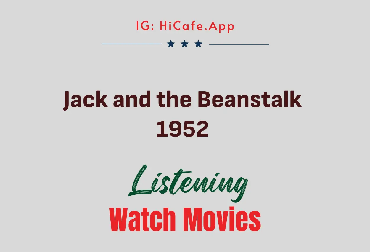 Jack and the Beanstalk 1952