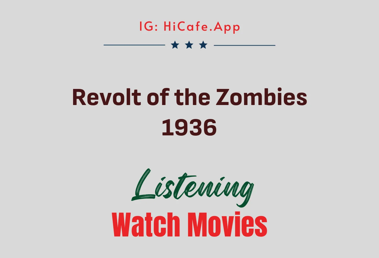 Revolt of the Zombies 1936