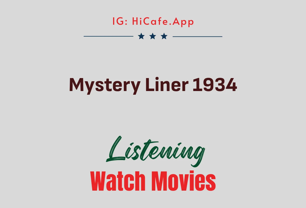Mystery Liner 1934