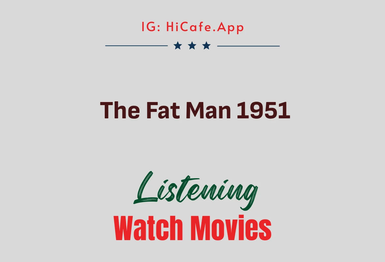 The Fat Man 1951