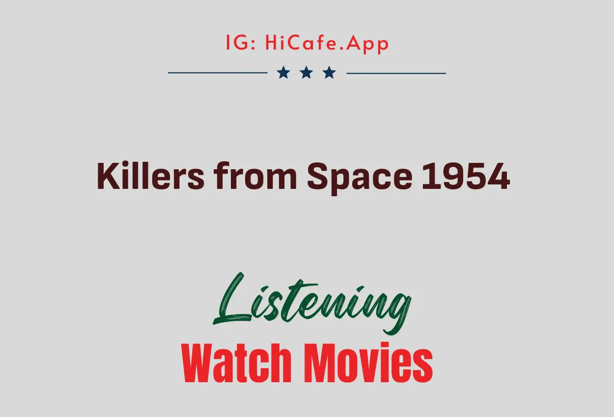 Killers from Space 1954